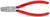 KNIPEX Crimping Pliers for Wire Ferrules, 5 3/4", Handle 1