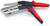 KNIPEX 11" Vinyl Shears for Cable Ducts