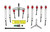 Kukko 13-piece universal puller set (2-jaw and 3-jaw) with narrow, quick-adjusting jaws product only view