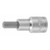 Holex 1/2" Drive Hex Screwdriver Socket Bit Inch Sizes