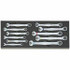 Wera Joker Metric Combination Ratcheting Wrenches in Rigid Foam Inlay, Set of 11