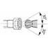 L Wrench Ball End 30 degrees diagram view 4