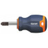 Garant Screwdriver for Pozidriv, short, with 2-component Haptoprene handle 667732