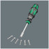 Wera Bit-holding screwdriver with 1/4 inch bits telescopic shank and magnet tool and bits