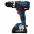 Bosch 18V EC Brushless Connected-Ready 1/2 In. Hammer Drill/Driver with (1) CORE18V® 4 Ah Advanced Power Battery side view