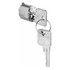 Dom Lock barrel with 2 keys, Lock number Ho (3-digit): 110