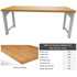 Basic workbench, height 850 mm, Bamboo worktop, Worktop length: 2000mm specs