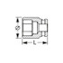 Holex 1/2 Inch Impact Hexagon Socket Metric Sizes Holex 651000