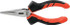 Holex Snipe Nose Pliers Straight Jaws with Side Cutter Bright Finished Holex 713195