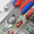 Knipex Electronic Super Knips Side Cutters Stainless Steel in use