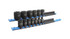 Holex 3/8 Drive 6 Point Standard IMPACT Socket Set of 13 on Rails Holex U63113 3/8