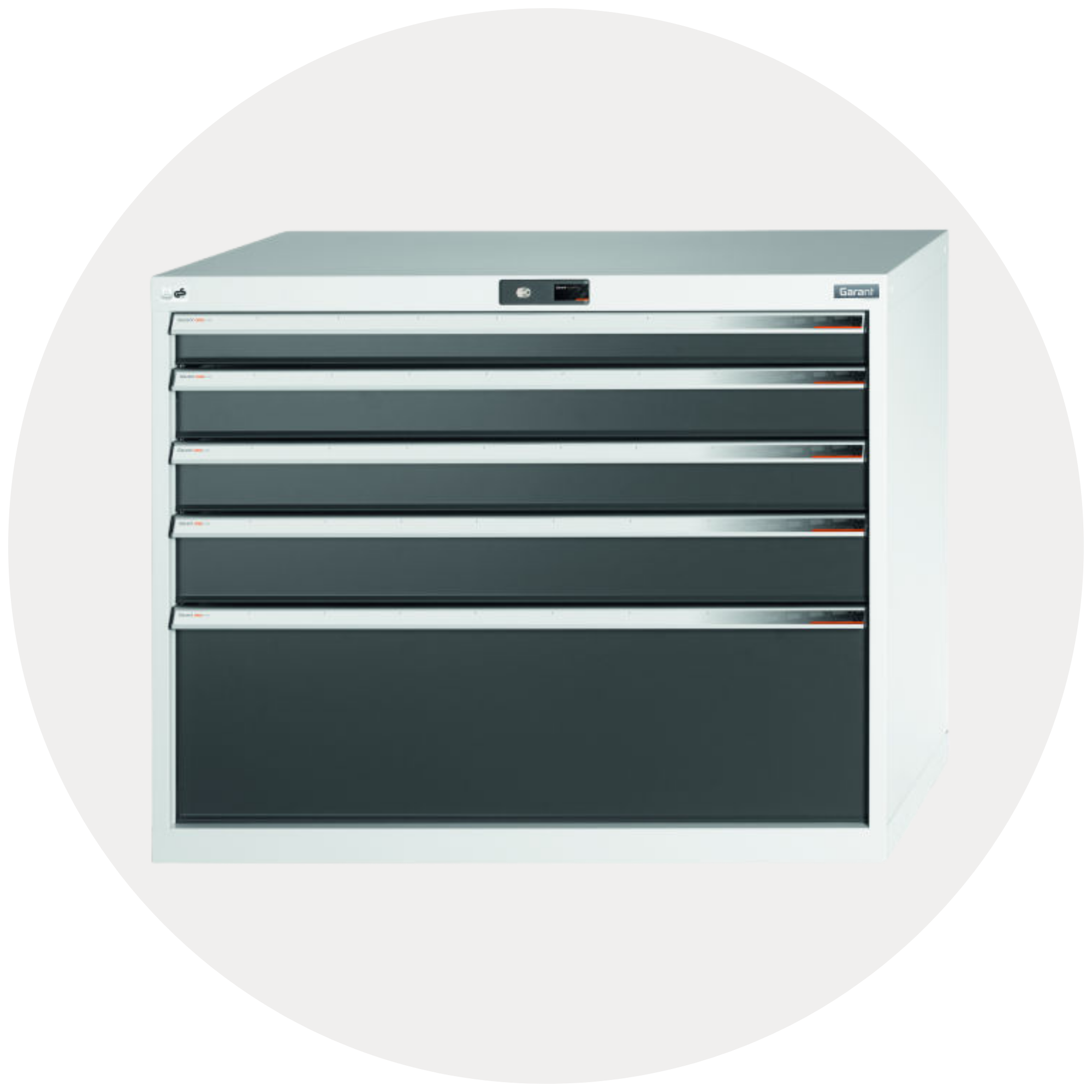 Tool Cabinets 40x28G, drawers 36x24G
