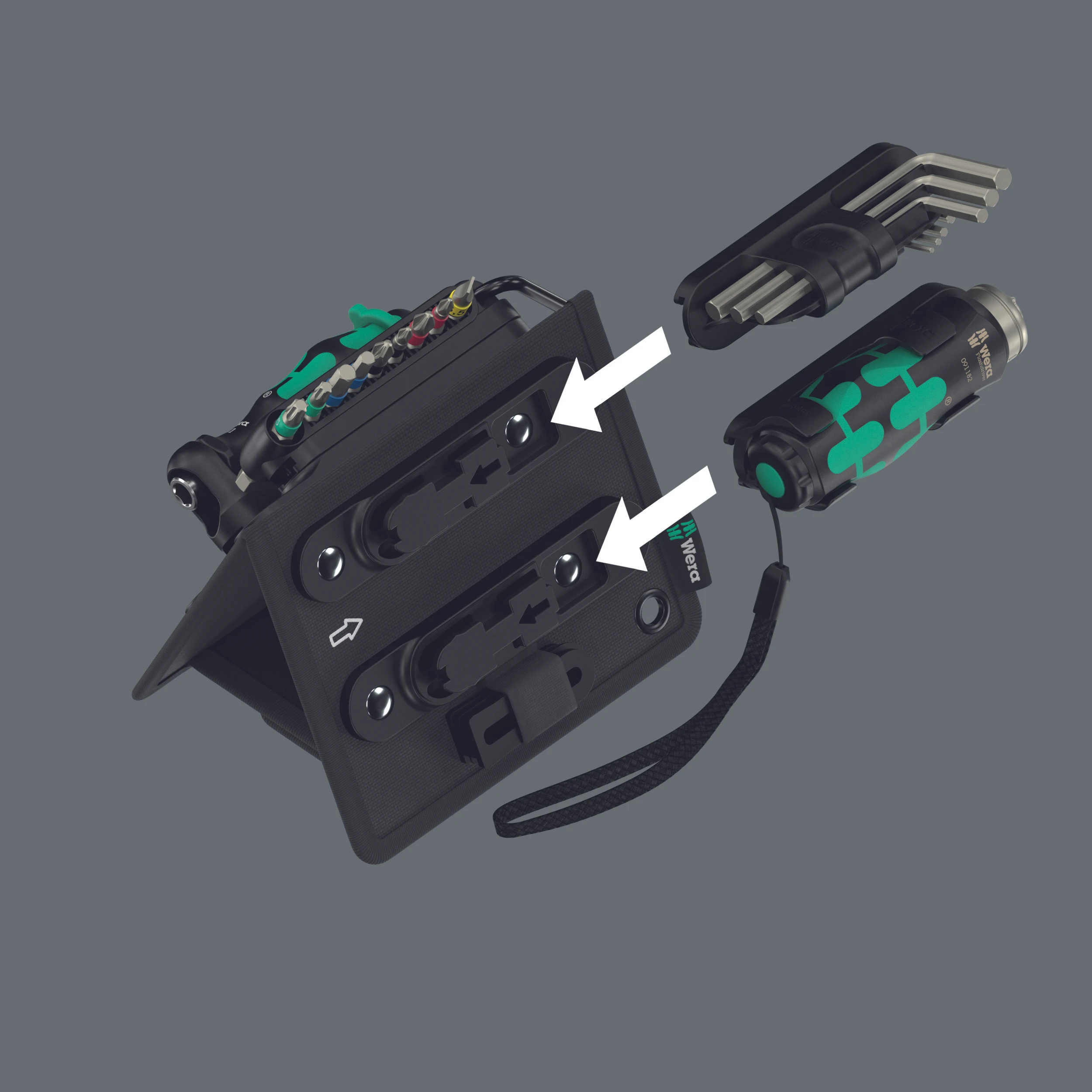Practical all-round storage dock