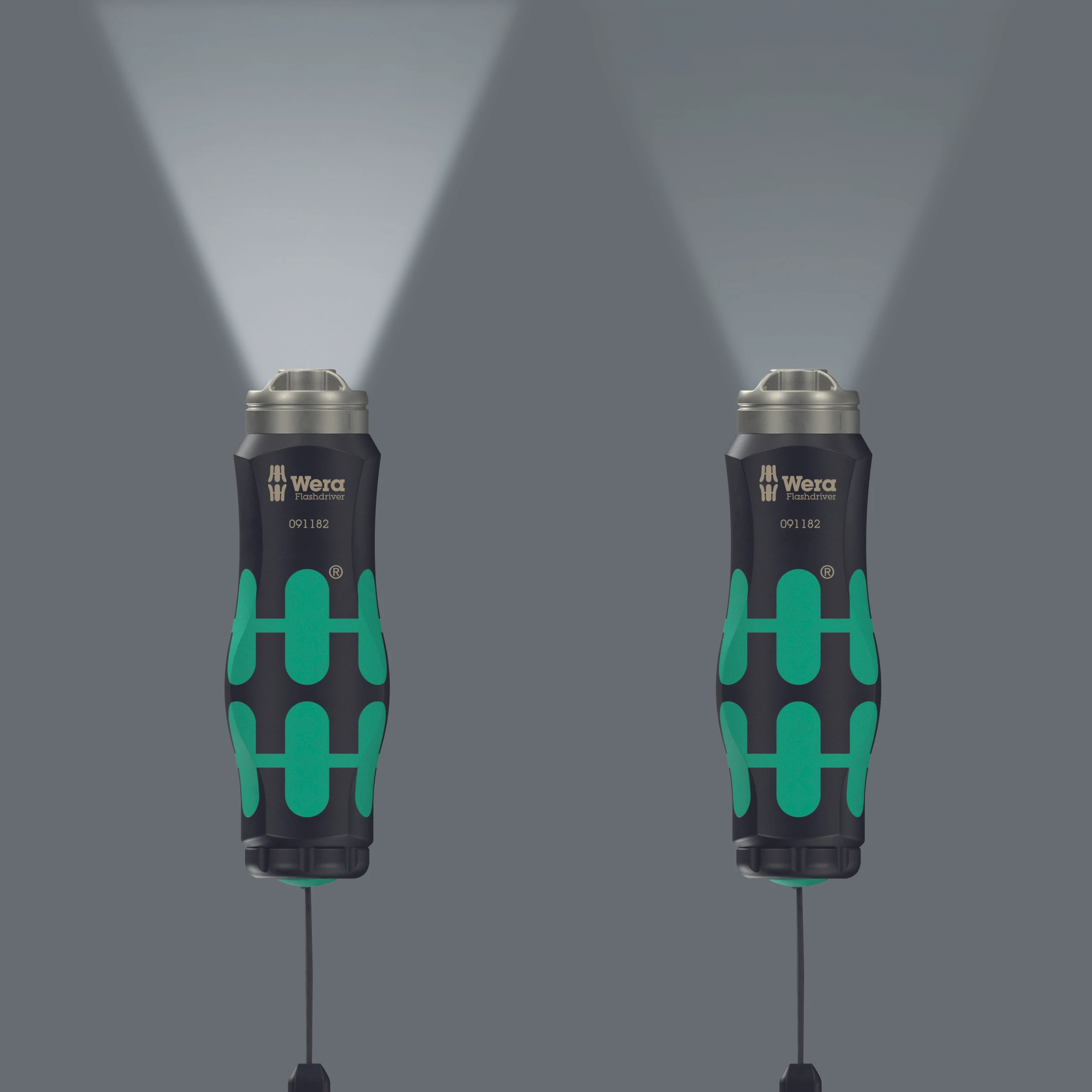 Flashlight with two brightness levels