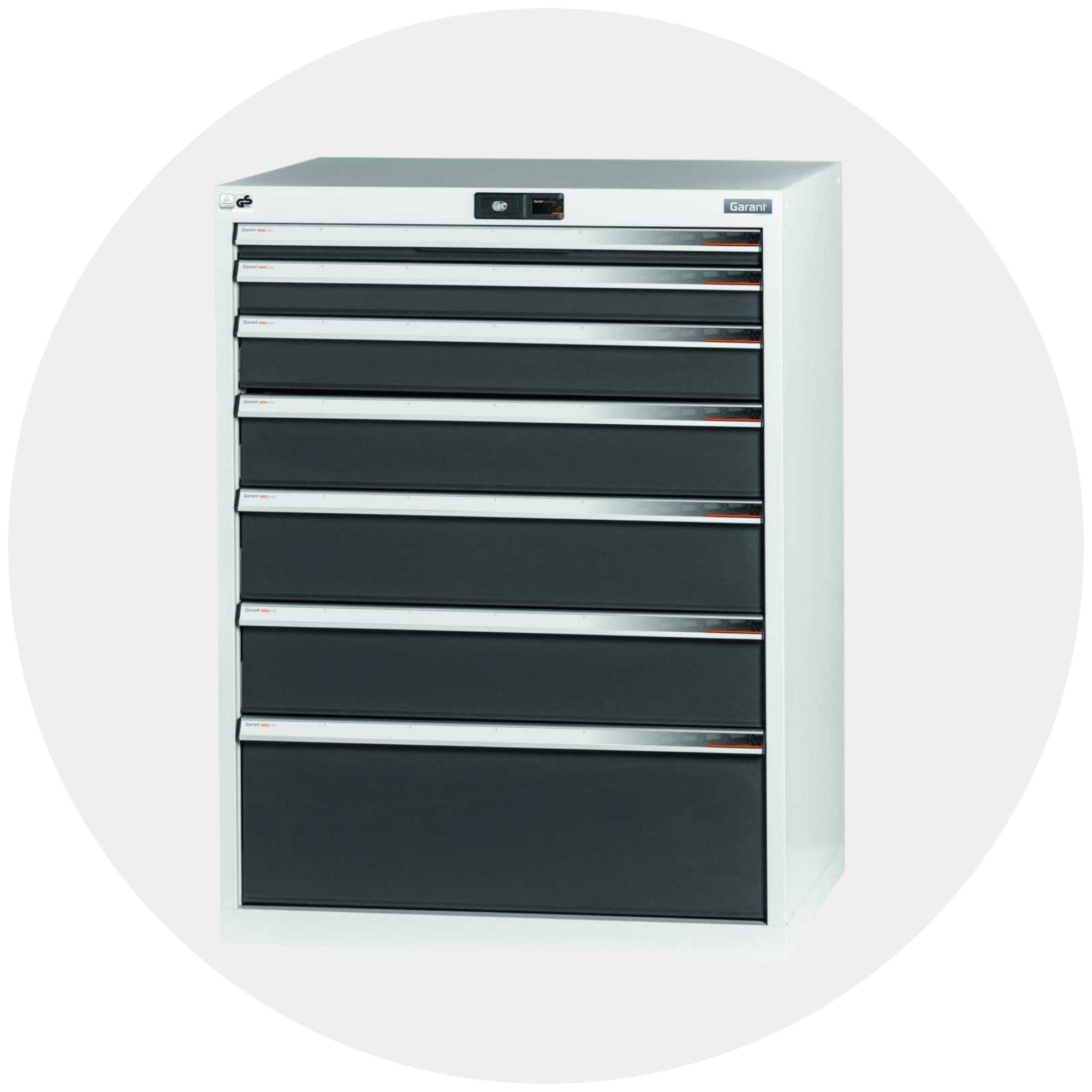 Tool Cabinets 30x28G, drawers 26x24G