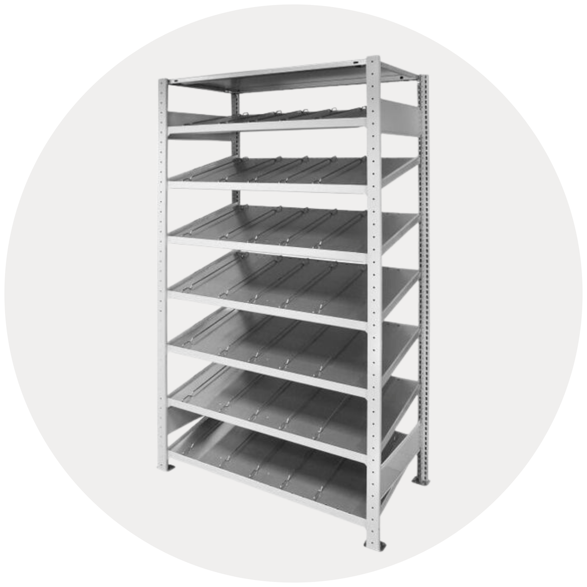 Plug-in & Inclined Shelf Racking