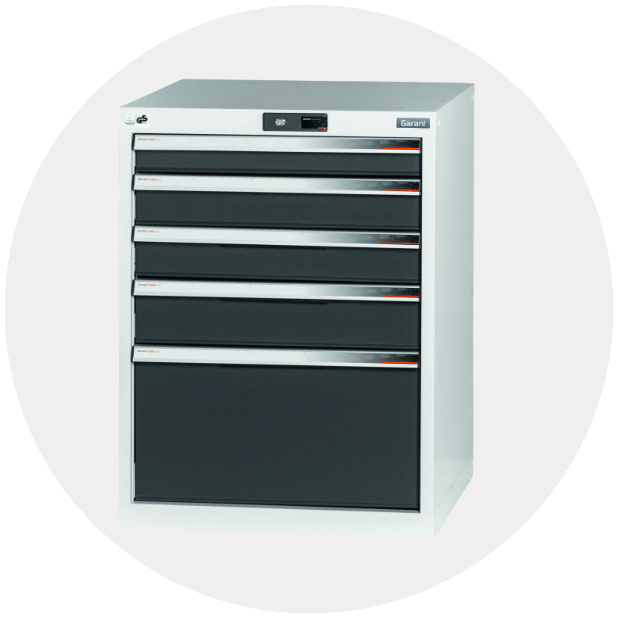 Tool Cabinets 24x28G, drawers 20x24G