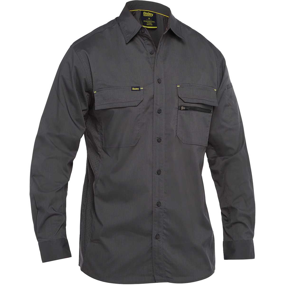 Long Sleeve Ripstop Work Shirt with X-Airflow™ Ventilation