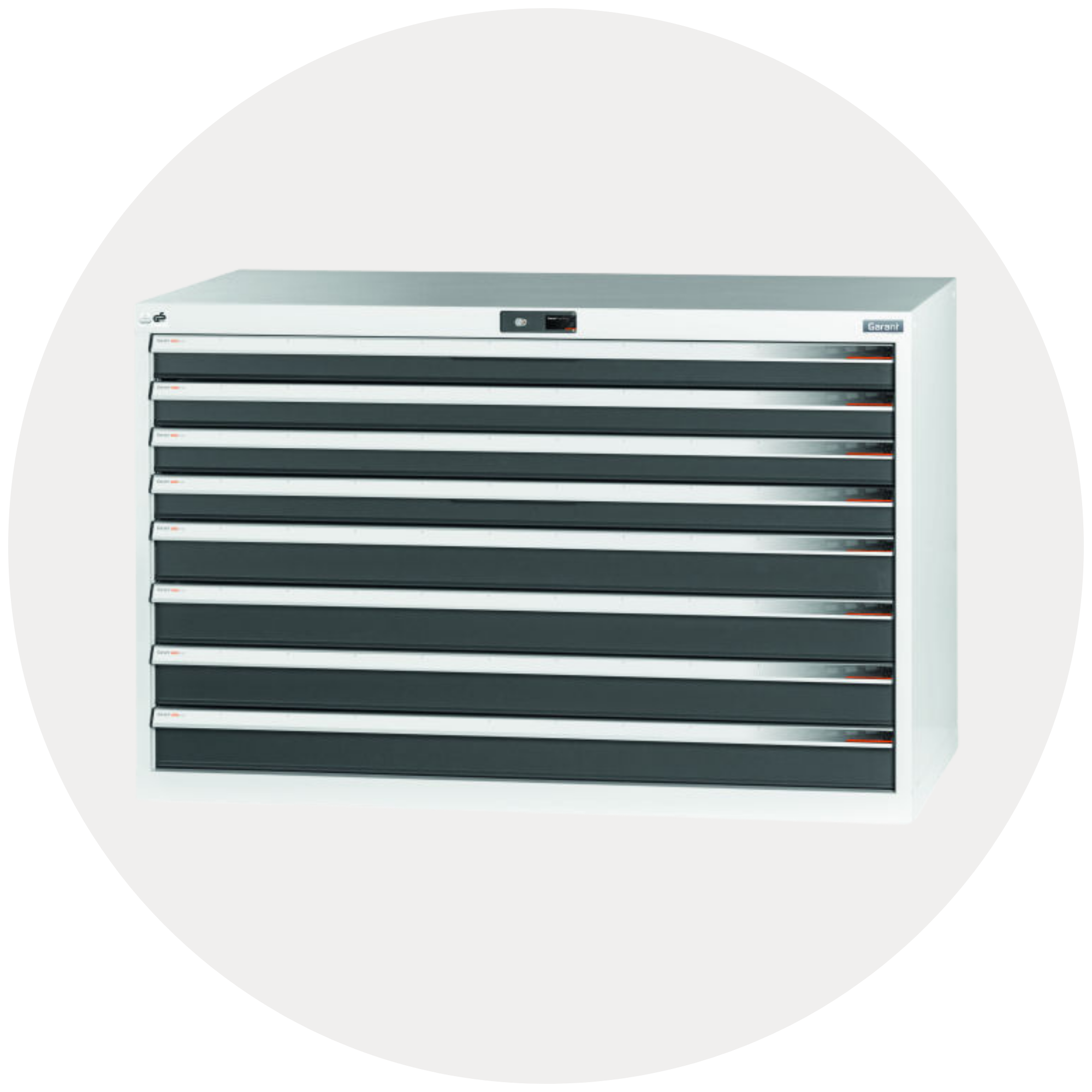 Tool Cabinets 50x28G, drawers 46x24G