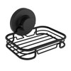 SOAP DISH BLACK INSTALOC