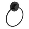 TOWEL RING BLACK INSTALOC