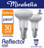 GLOBE HALOGEN REFLECTOR R39 SES 30W PK2