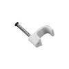 PK20 CLIP CABLE FLAT WH
