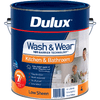 WASH & WEAR KITCHEN/BATHROOM L/S WHT