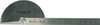 PROTRACTOR/RULE STAINLESS STEEL
