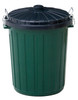 BIN GARBAGE GREEN 46L