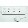 POWERBOARD 4 OUTLET SWITCHED WHITE