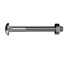 Bolt&Nut C/H Zinc 1/4in x 6in CHA150Z