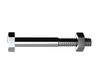 Bolt&Nut H/H Zinc 1/4in x2in HHA050Z