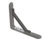 LIGHT STAYED BRACKET GREY 150X125mm