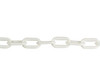 PLASTIC CHAIN WHITE 6mm