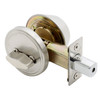 Deadbolt Sq Sgle cylinder 545SLIMSQSSV Gainsborough