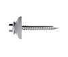 Screw 12g x  50mm Hex B8 Polycarb SDT  25pk HTHC812050P