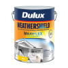 Paint W/shield M/F Gloss Black  1L 54G0070 Dulux