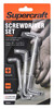 SCREWDRIVER OFFSET 3PCE