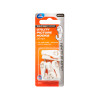 HOOK PIC UTILITY WHT 30MM PK5