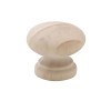 KNOB MUSHROOM RAW PINE