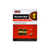 HINGE CABINET BRASS 15X25MM PK2