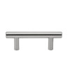 HANDLE T STEEL PULL BR/N