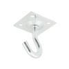 HOOK CLOTHESLINE W PLATE