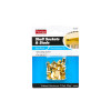 SUPPORT SHELF/SOCKET BRASS PK12