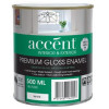 500ML ACCENT WATER BSD ENML WHT