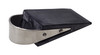 DOOR STOP WEDGE RUBBER 100MM BLK