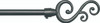 160-300CM ROD SET DECORATOR EXT