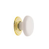 KNOB 1059 WHITE GOLD B/P 41MM