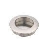 HANDLE PULL FLUSH BRUSHED NICKEL 40MM